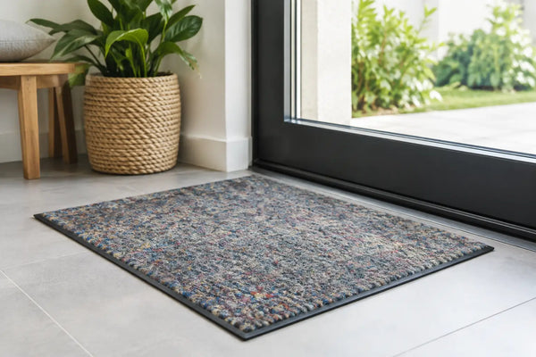 Tapis recyclé pour une entrée durable et propre