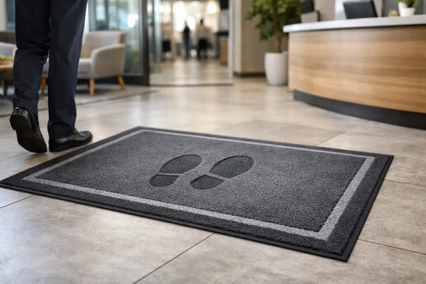 Tapis personnalisé texte accueil : bien choisir