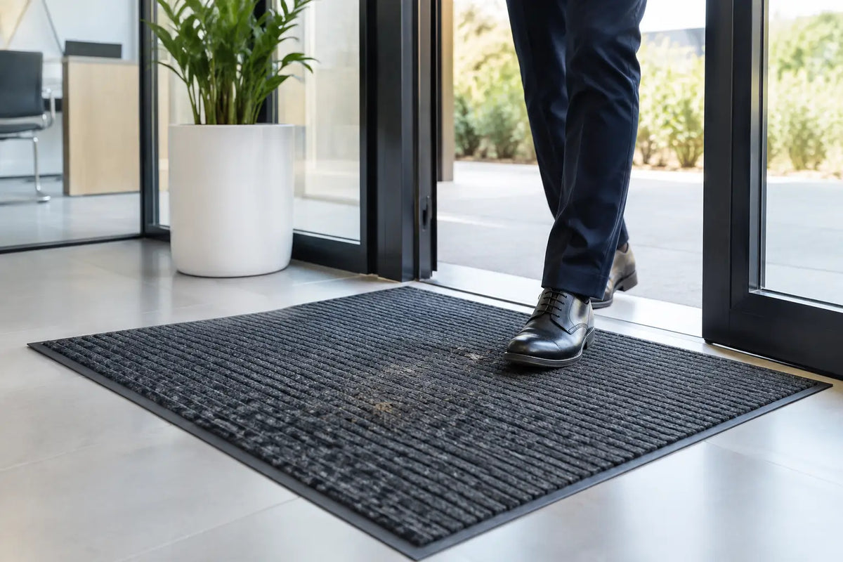 Guide paillasson bureau pour une entrée propre