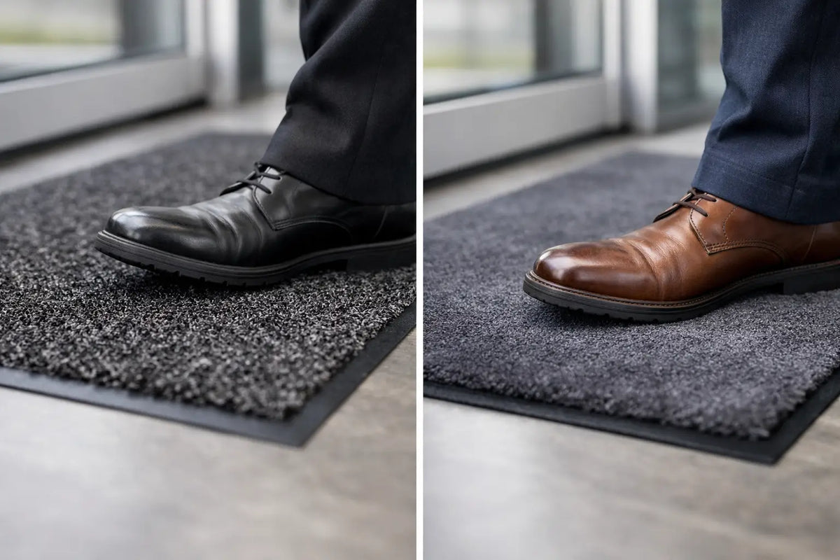 Tapis brosse ou absorbant : lequel choisir ?