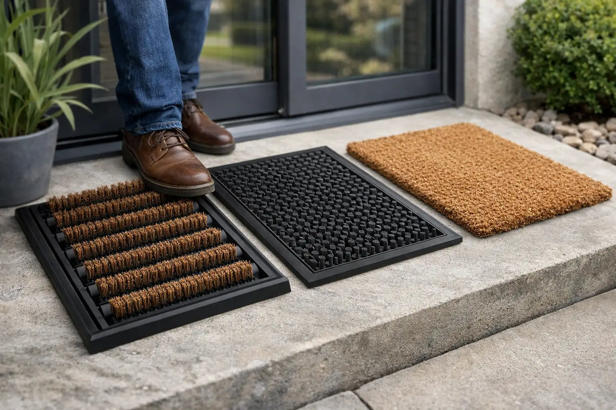 Quel tapis extérieur gratte chaussures choisir ?
