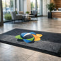 Tapis logo entreprise personnalisé pour vos entrées