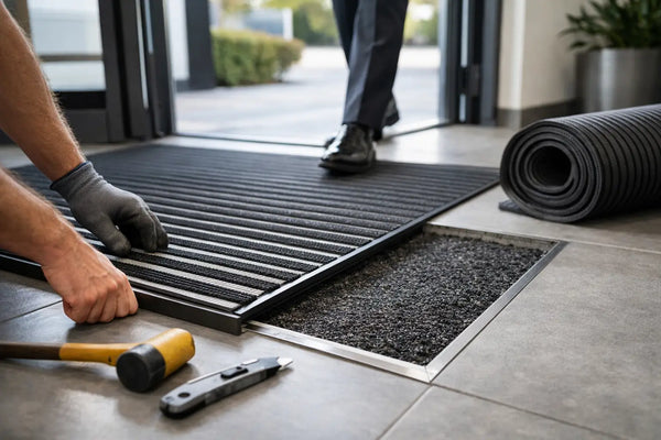Installer un tapis encastré d’entrée sans erreur