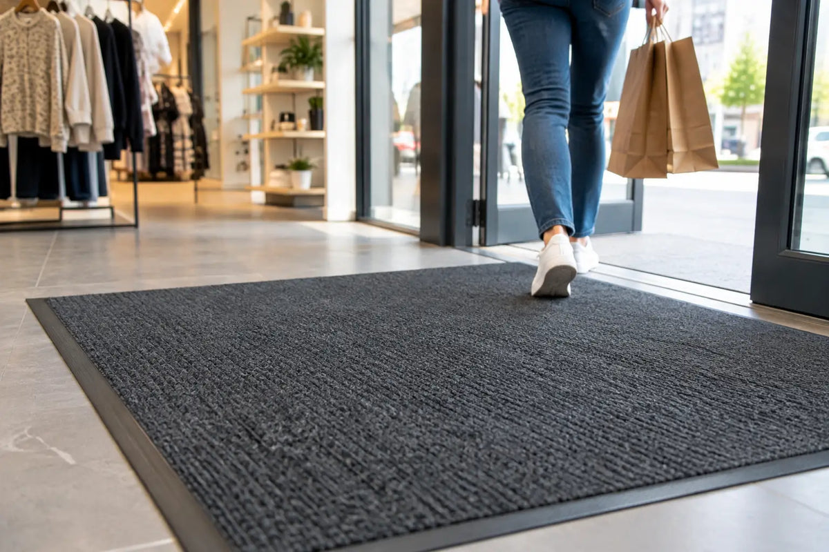 Guide tapis pour commerces à fort passage