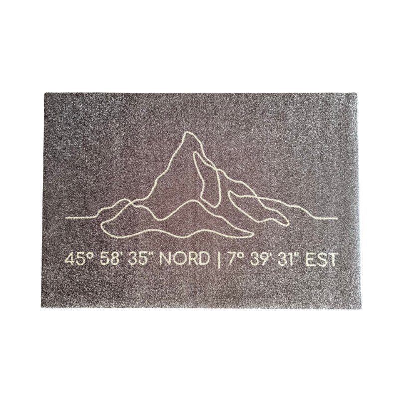 Tapis d'intérieur - Sommet du Cervin - Collection Montagne