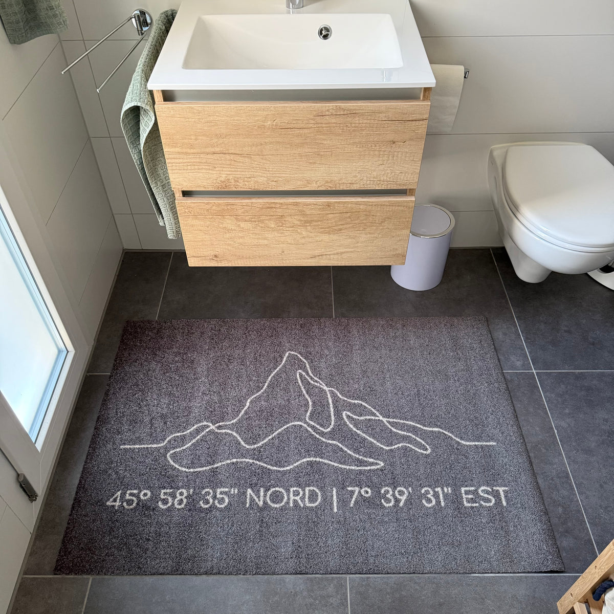 Tapis d'intérieur - Sommet du Cervin - Collection Montagne