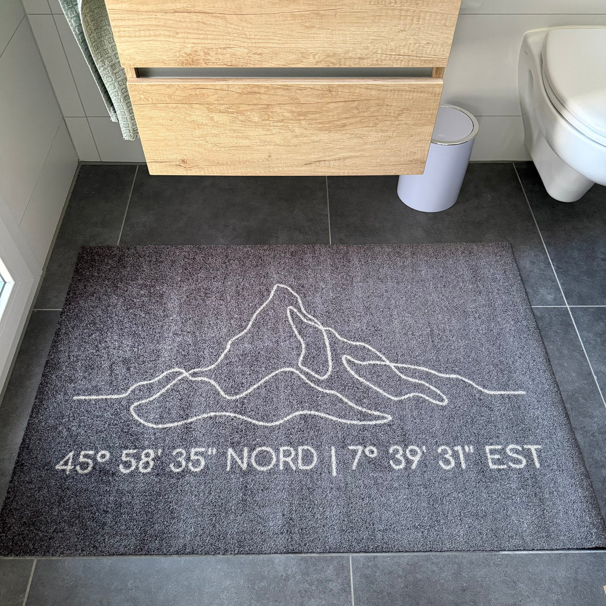 Tapis d'intérieur - Sommet du Cervin - Collection Montagne